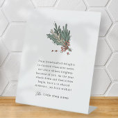 Klein Bedrijf Moderne Minimalistische Vakantie Dan Reclamebord Met Voetstuk