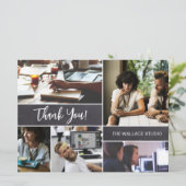 Klein bedrijf Naam Fotocollage Aangepast (Staand voorkant)