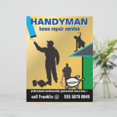 Klein bedrijf Thuisreparatie Handyman Service Flye (Staand voorkant)