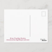 Klein Beer Bracken, Aziatische bal-munt Briefkaart (Achterkant)