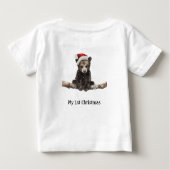 Klein beer dragen kerstmis pet, aanpasbaar (Achterkant)