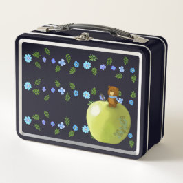 Klein Beer en groene appel