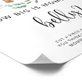 klein beer hoe groot is het poster van mama's buik (Hoek)