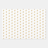 Klein beer, Teddybeer, Verjaardag, Baby shower, Inpakpapier Vel (Voorkant 2)