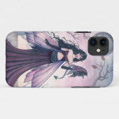 Klein Beest Paarse Fee en Draken Kunst Case-Mate iPhone Case (Achterkant (horizontaal))
