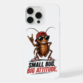 Klein Beestje. Grote Attitude. | Grappige Tekenfil iPhone 15 Pro Max Case