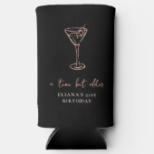 Klein beetje ouder gepersonaliseerd verjaardagsfee seltzer blikjeskoeler (Voorkant)