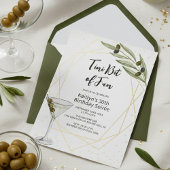 Klein beetje plezier Martini Soirée Folie Uitnodiging