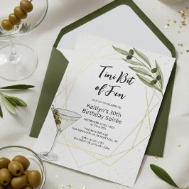 Klein beetje plezier Martini Soirée Folie Uitnodiging