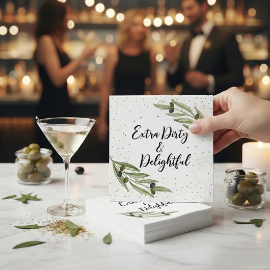 Klein beetje plezier Martini Soirée Servet