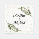 Klein beetje plezier Martini Soirée Servet (Voorkant)