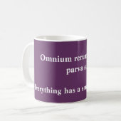 Klein begin - Cicero-quote Koffiemok (Voorkant links)
