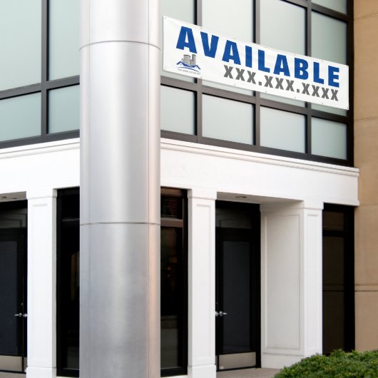 Klein beschikbare ruimte aanpassen Mall Large Spandoek (Buitenkant Gebouw)