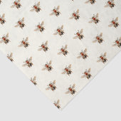 Klein  bijenpatroon tissuepapier (Detail)