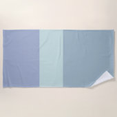 Klein blauw en groene strips voor handdoeken (Voorkant)