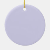 Klein Blauw Monster Keramisch Ornament (Achterkant)
