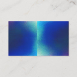 Klein blauw Visitekaartje