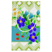 Klein Bloemengeschenktasje Cadeauzakje (Voorkant)