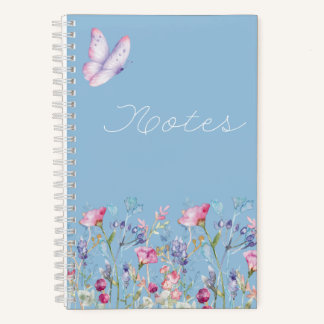 klein bloemenjournaal voor werk notitieboek