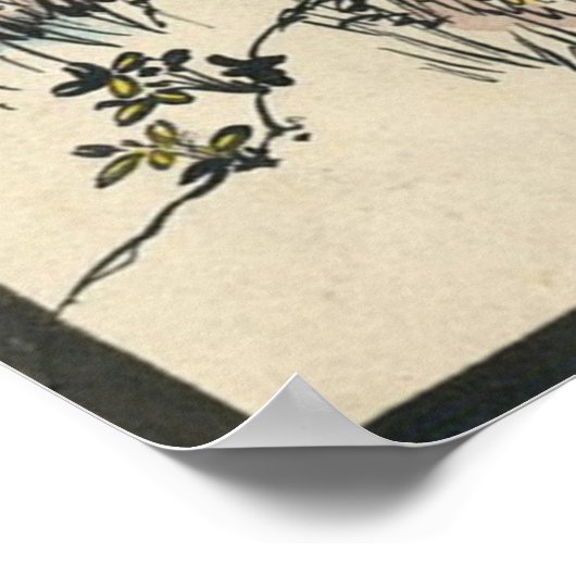 Klein Bo Peep door St George en de Draak  Poster (Hoek)