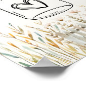 Klein Boerderij Baby shower Ouderschap tip pot tek Poster (Hoek)