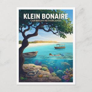 Klein Bonaire — No Name Beach Reef Kralendijk Briefkaart