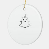 Klein Boonicorn Trendy Uniek Keramisch Ornament (Links)