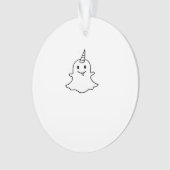 Klein Boonicorn Trendy Uniek Ornament (voorkant)