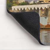 Klein bootje, meer Pichola, Udaipur, India. Muismat (Hoek)