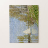 Klein bord op Seine Argenteuil Monet Fine Art Legpuzzel (Verticaal)