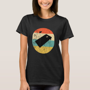Klein borduurwerk Retro  Sunset Toss Game T-shirt