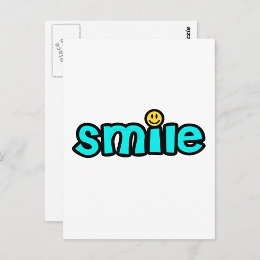 KLEIN BRIEFKAART (Voorkant / Achterkant)