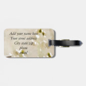 Klein brons, kolibrie bagagelabel (Achterkant horizontaal)