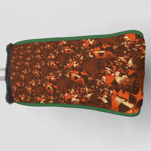 Klein bruinkoraal en vergelijkbaar met reliëf golfheadcover (Voorkant)