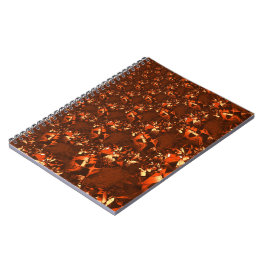 Klein bruinkoraal en vergelijkbaar met reliëf notitieboek