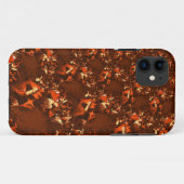 Klein bruinkoraal, in reliëf Case-Mate iPhone case (Achterkant (horizontaal))