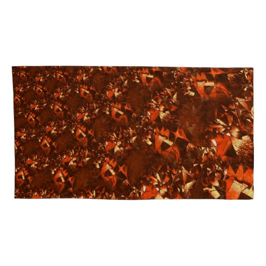 Klein bruinkoraal, in reliëf kussensloop (Achterkant-Rechts)