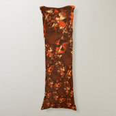 Klein bruinkoraal, in reliëf lichaamskussen (Voorkant Verticaal)