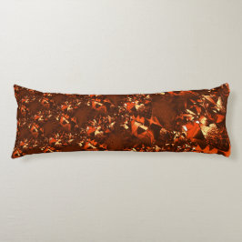 Klein bruinkoraal, in reliëf lichaamskussen