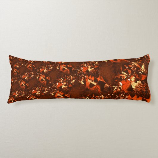 Klein bruinkoraal, in reliëf lichaamskussen (Voorkant)