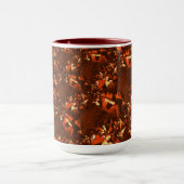 Klein bruinkoraal, in reliëf mok (Midden)