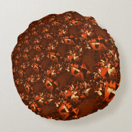 Klein bruinkoraal, in reliëf rond kussen