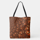 Klein bruinkoraal, in reliëf tote bag (Achterkant)