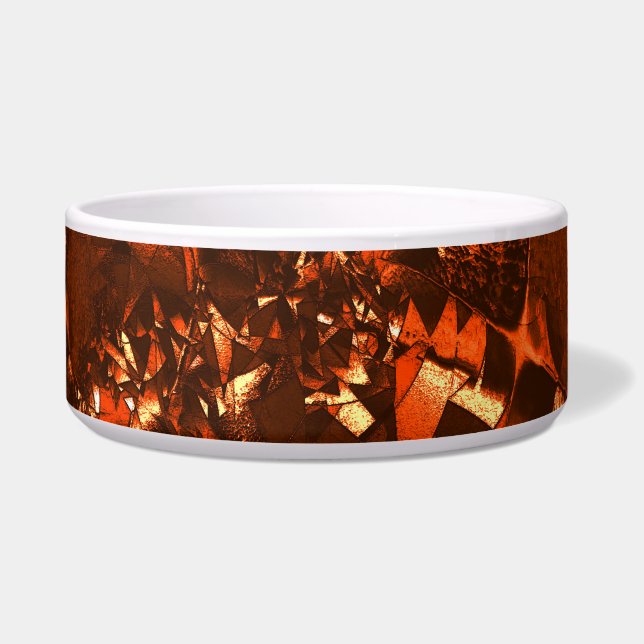 Klein bruinkoraal, in reliëf voerbakje (Voorkant)