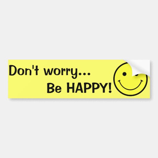 KLEIN BUMPERSTICKER (Voorkant)