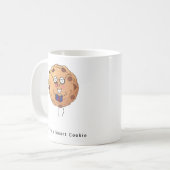 Klein cadeau, slimme cookie, schattig koffiemok (Voorkant links)