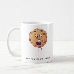 Klein cadeau, slimme cookie, schattig koffiemok