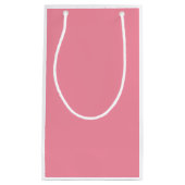 Klein cadeautas: Zalmroze voorzijde Apple Green Te Cadeauzakje (Voorkant)