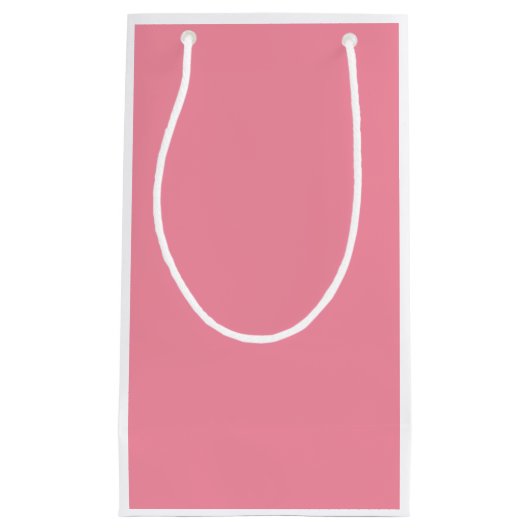 Klein cadeautas: Zalmroze voorzijde Apple Green Te Cadeauzakje (Voorkant)