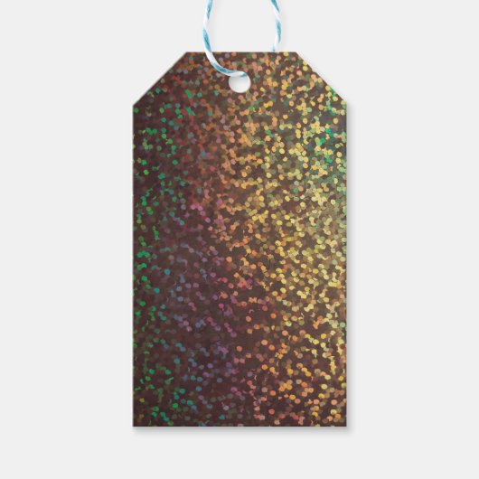 Klein, confetti cadeaulabel (Voorkant)